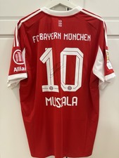 Jamal Musiala Original Signiertes FC Bayern M...