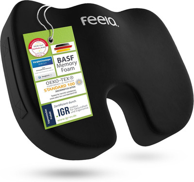 Feela.  Orthopädisches Sitzkissen [3 Härtegrade] TESTSIEGER   Ergonomisches Sitz