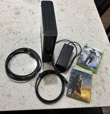Xbox 360 E Console w/ 2 Games HDMI & Power Co...