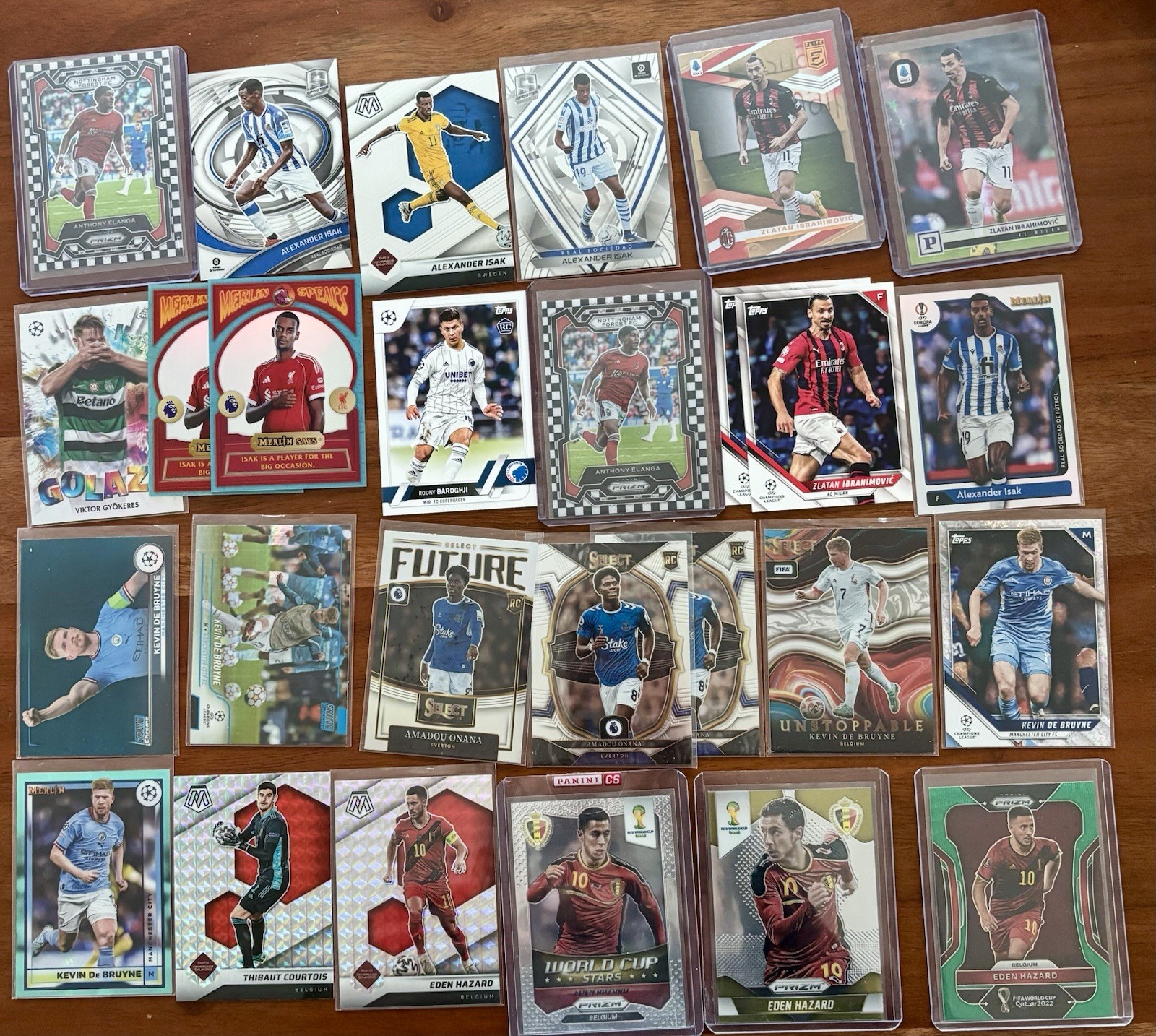 Haaland, Saka, Mbappe, Victor Munoz + More - Huge Lot Rookies Parallels Base view 8