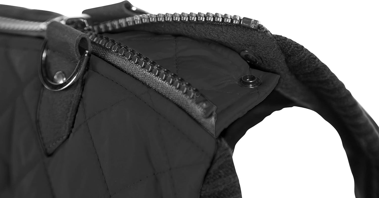 Gooby Fashion Vest Dog Jacket - Warm Zip Up Bomber