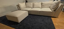 3 Seater Sofa With Footstall