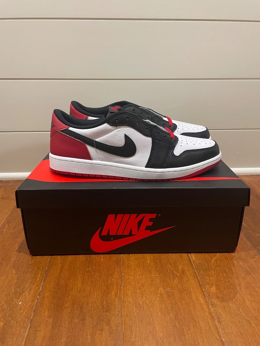Jordan 1 Retro Low White/Black/Varsity Red for Sale | Authenticity Jordan 1 Retro Low White/Black/Varsity Red for Sale | Authenticity