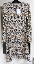 &  and Other Stories Open Back Dress Size 38 Uk 10 New With Tags 