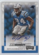 2016 Panini Playoff Rookie Signatures Kickoff /49 James Bradberry #27 Auto nd3