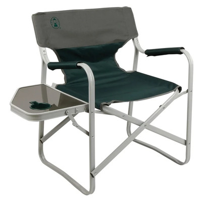 COLEMAN OUTPOST ELITE FOLDING CAMPING CHAIR WITH SIDE TABLE & CUP HOLDER