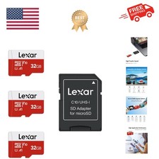 32GB Micro SD Card 3 Pack, microSDHC UHS-I Flash Memory Card with Adapter - U...