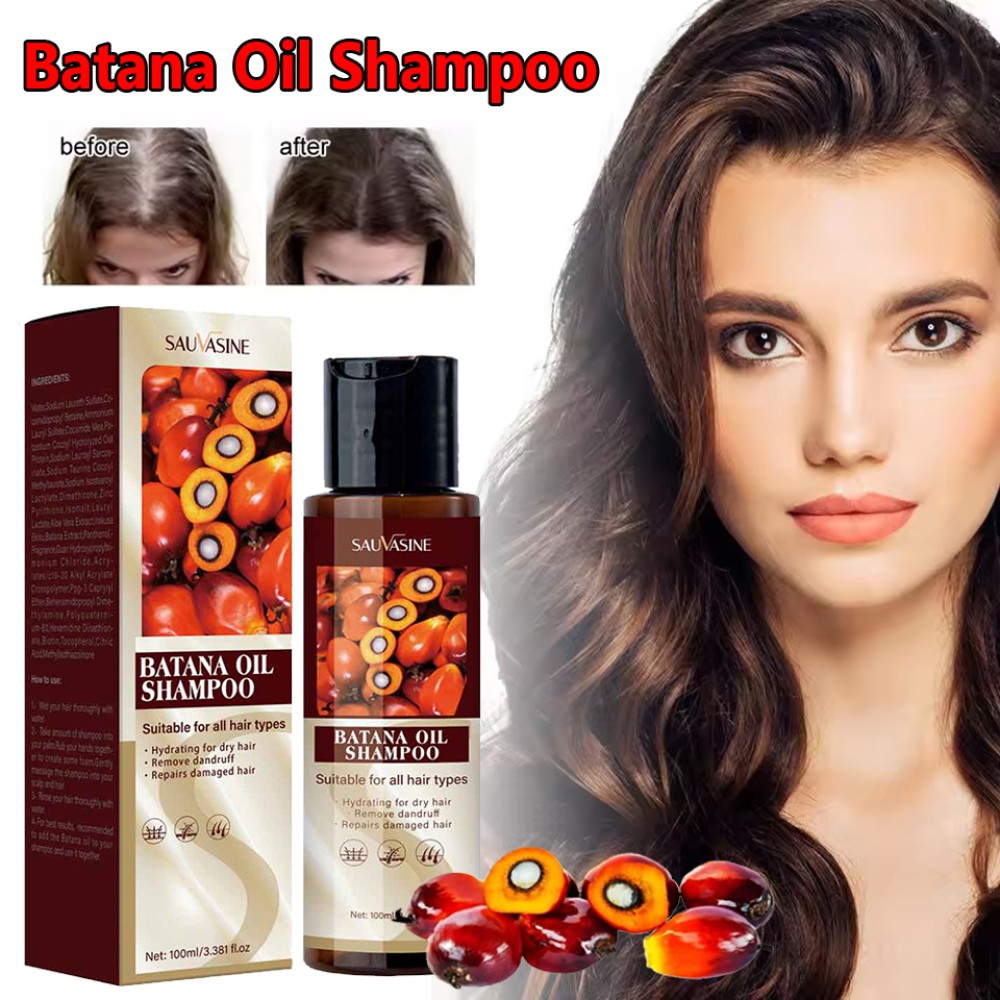 Batana Oil Hair Growth Cream, Natural Botana Oil Shampoo For Hair Loss Treatment