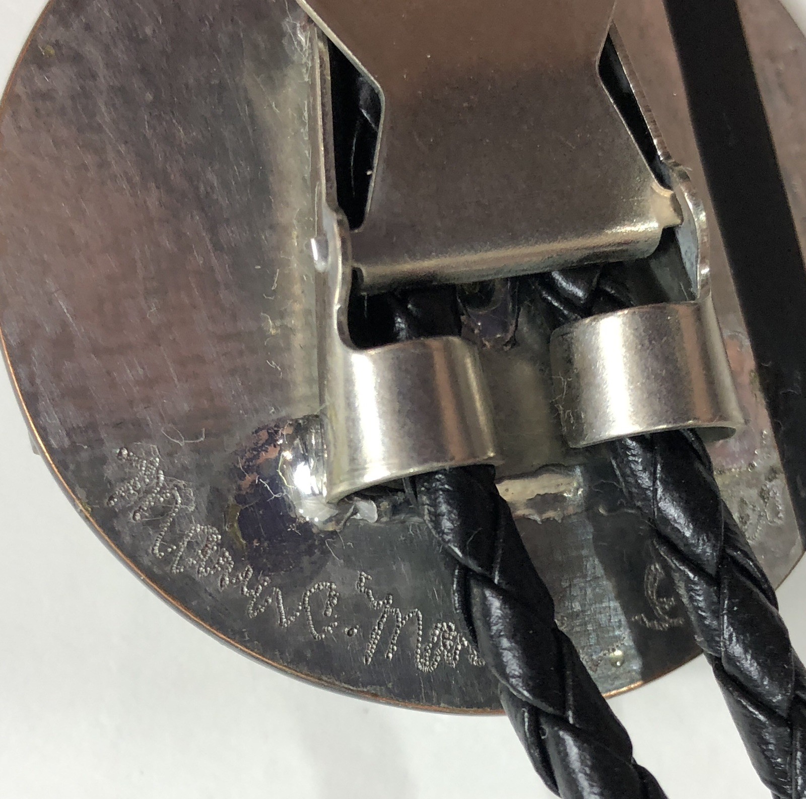 Circuit Board Bolo Tie Adjustable Slide Marion C. Martinez Artisan - NWT