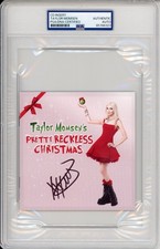 SIGNED Taylor Momsen Pretty Reckless Christmas CD Booklet Autograph PSA DNA COA
