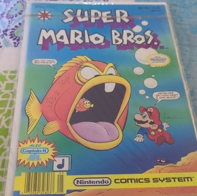 Super Mario Bros. Valiant Comics Issue 4 1990 Mario Comic Book Single Issue
