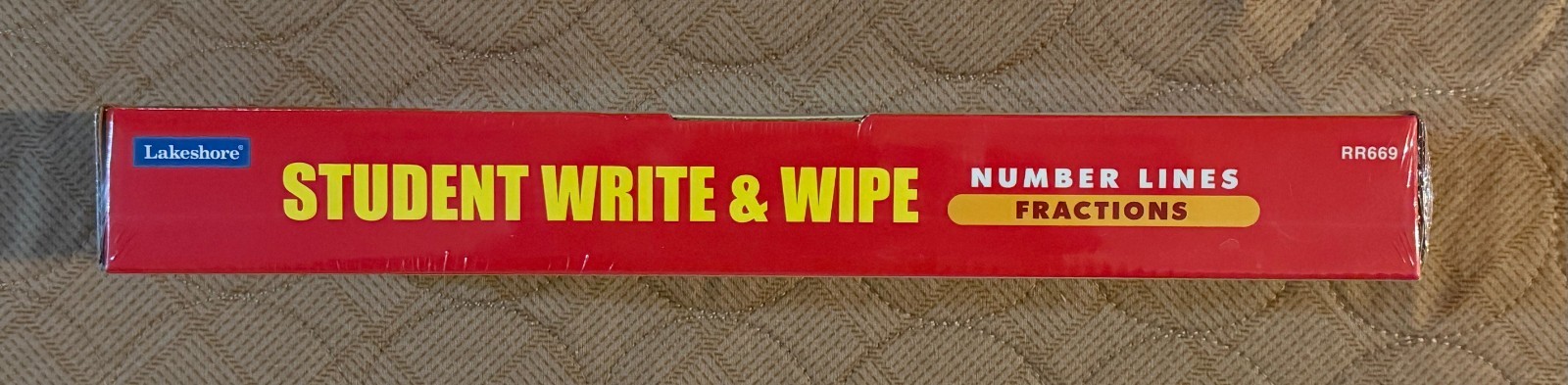 Classroom Set-3rd-5th Grade-Number Line Fractions Write & Wipe Boards 30-NEW