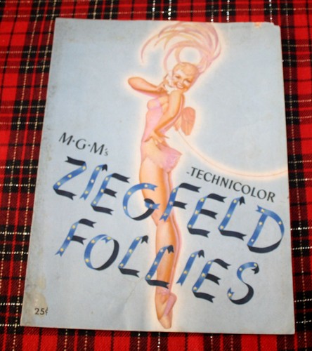 ZIEGFELD FOLLIES 1945 Original Movie Program Vintage Fred Astaire Garland Petty