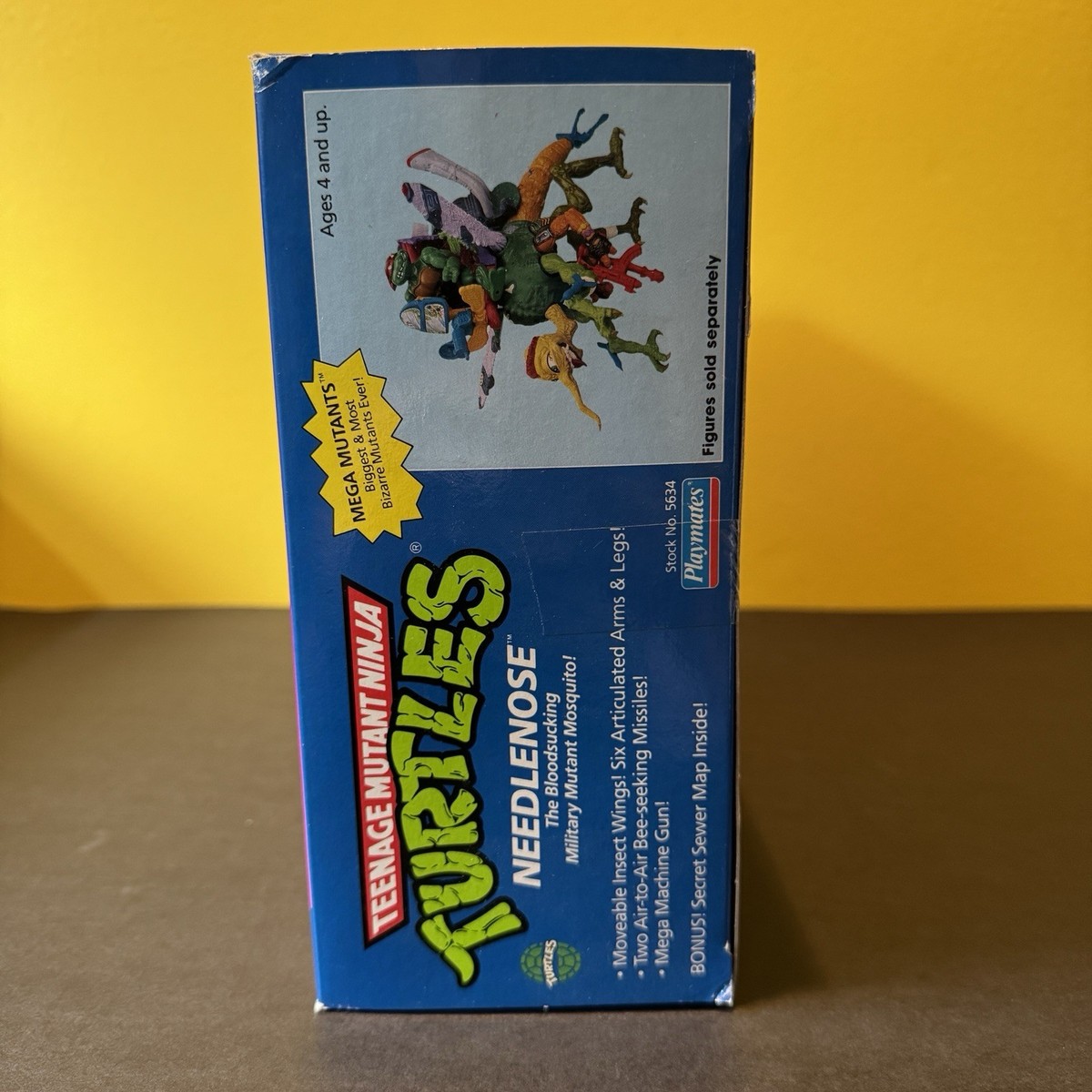 1990 Teenage Mutant Ninja Turtles Needlenose No. 5634 NOS Unopened