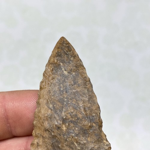 MLC s7332 RS RESTORED Archaic Serrated Pinetree Arrowhead Ky Kentucky Artifact - Picture 6 of 9