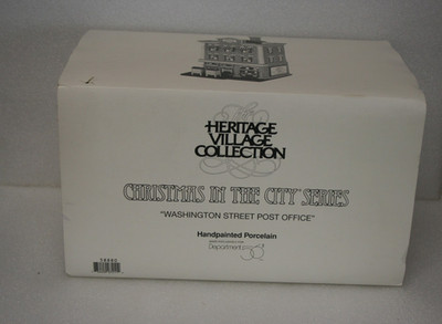 Dept 56 Christmas In The City Series Washington Street Post Office 58880