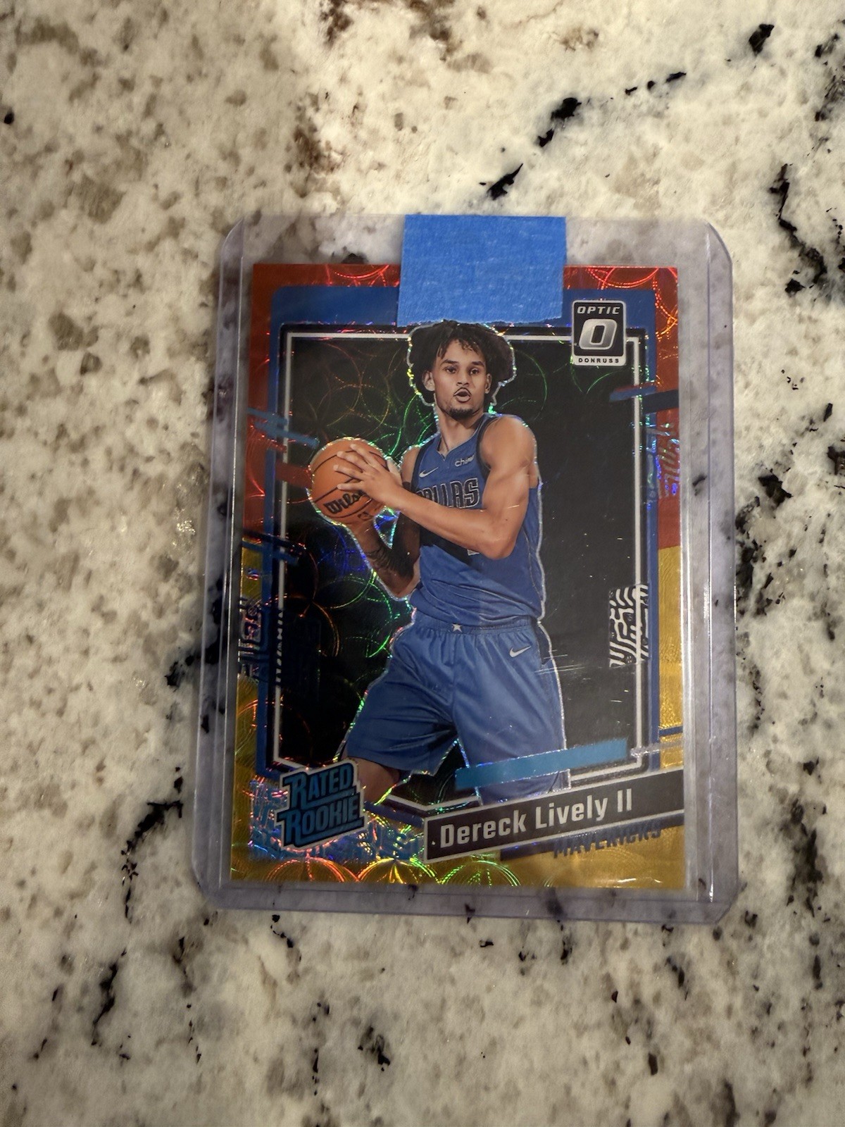 2023-24 Panini Donruss Optic Rated Rookie Dereck Lively #245 /99 (RC)