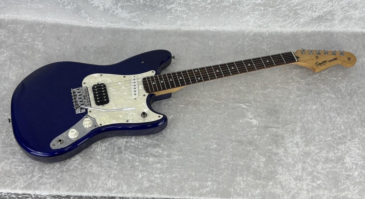 Squier Cyclone electric guitar in blue finish | eBay