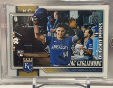 2026 Topps Series 1 Celebration | #138 Jac Caglianone (RC) Dugout Peeks SSP