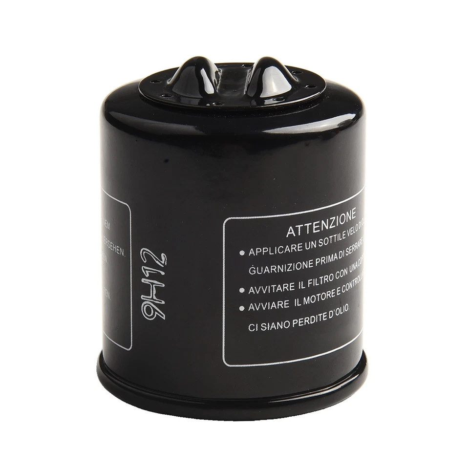 Oil Filter Accessory Black HiFlo Parts 150 200 250 Fit For Piaggio 125 - Image 2 of 4