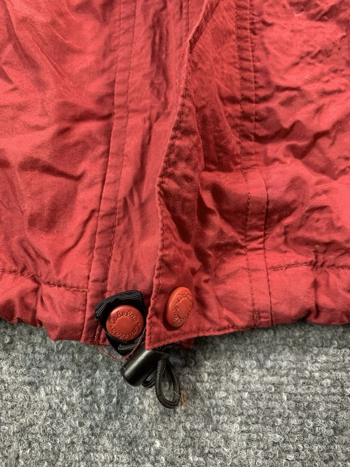 Chaqueta Cabelas Para Hombre XL Roja Manga Larga Exterior Cremallera Completa Botones Bolsillos Sudadera con Capucha Foto 4 de 4