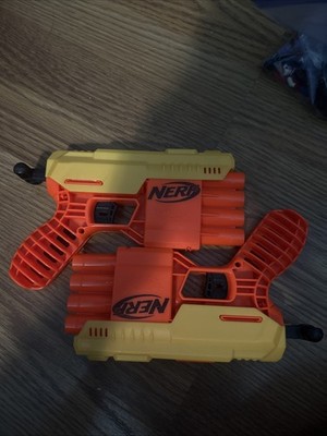 Nerf Alpha Strike FANG QS-4 4 Dart Blaster - No Darts - - Works set of 2