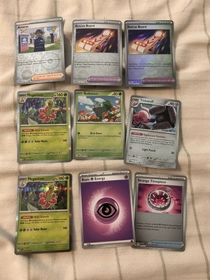 Pokémon TCG 24 Card Lot Prez and Mega Holos