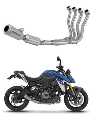 GSX-S 1000 / 1000 GT / 950 2025 Full Exhaust System Collector Silencer GPS EX
