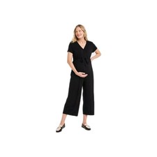 Short Sleeve Maternity And Beyond Jumpsuit - Isabel Maternity by Ingrid XS