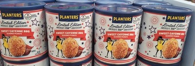 4 Pack Planters Sweet Cayenne BBQ Peanuts 14 Oz 250 Anniversary 