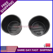 2x Rear Center Console Cup Holder Insert Liner Fit for 03-14 Ford F150 Brand New