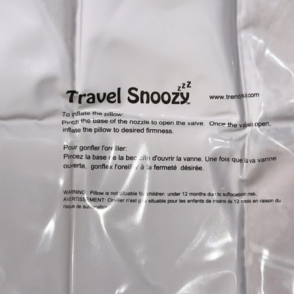 TRAVEL PILLOW for KIDS New With Carrying Case Parrot Travel Snoozy Plush Pillow