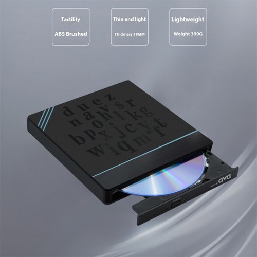 External DVDs Drive USB Type C Hubs Card Reader Disc Burners Writer DC5V Power - Afbeelding 7 van 11