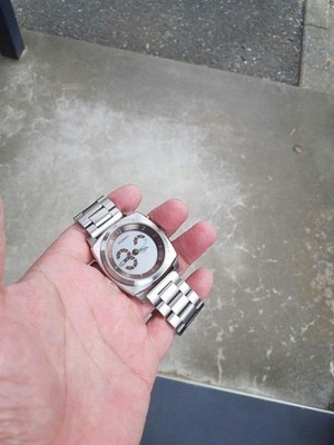 FOSSIL Big Tic BG-1013 Mens Watch Running Working 40mm 18 cm