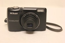 Nikon COOLPIX L26 Black 16.1 MP Digital Camera Good Working Condition J42