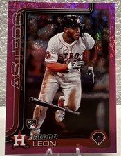 Topps 2022 Series One Pedro Leon Houston Astros Rookie Card #30. rookie card picture