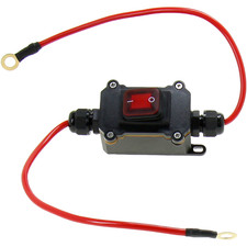 12V 24V Motorcycle Battery Disconnect Switch Waterproof DC Rocker Style Switch