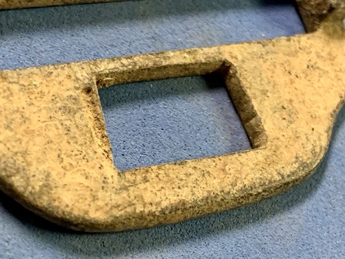 Union Sword Belt Plate. -Brass Belt Keeper. - Picture 9 of 14
