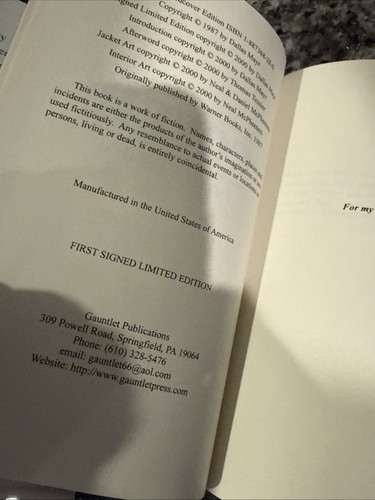 Cover – Jack Ketchum Signed Ltd 1st Ed #383/1000 3 Signatures –HCDJ Horror SCI - Photo 12/16