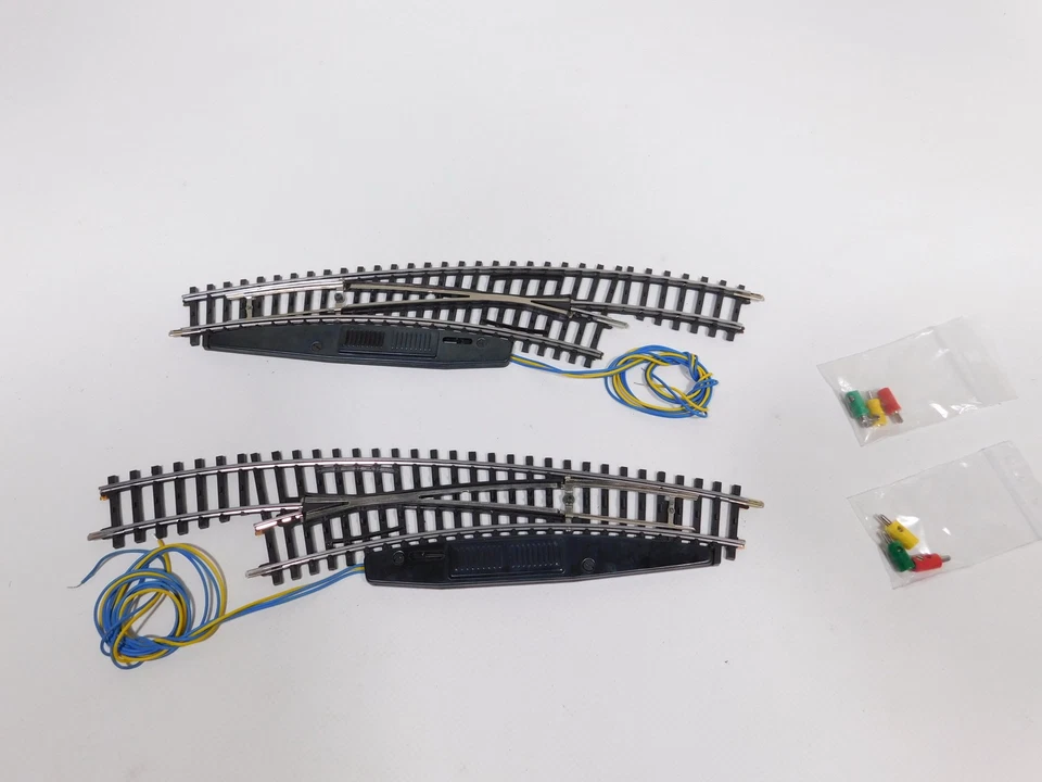 Märklin H0 AC 2x Curved Points E Soft K Track 2268 2269 Mint #DU62-0, 5 - Image 2 of 3