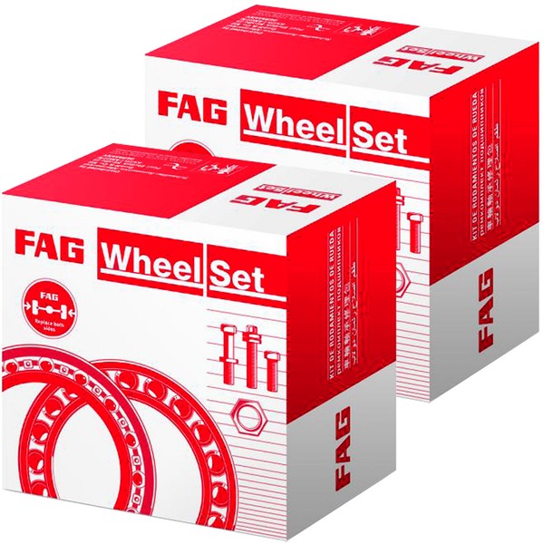 2X Schaeffler FAG 713690500 Radlagersatz Vorne FüR Brava Bravo Marea Punto-image