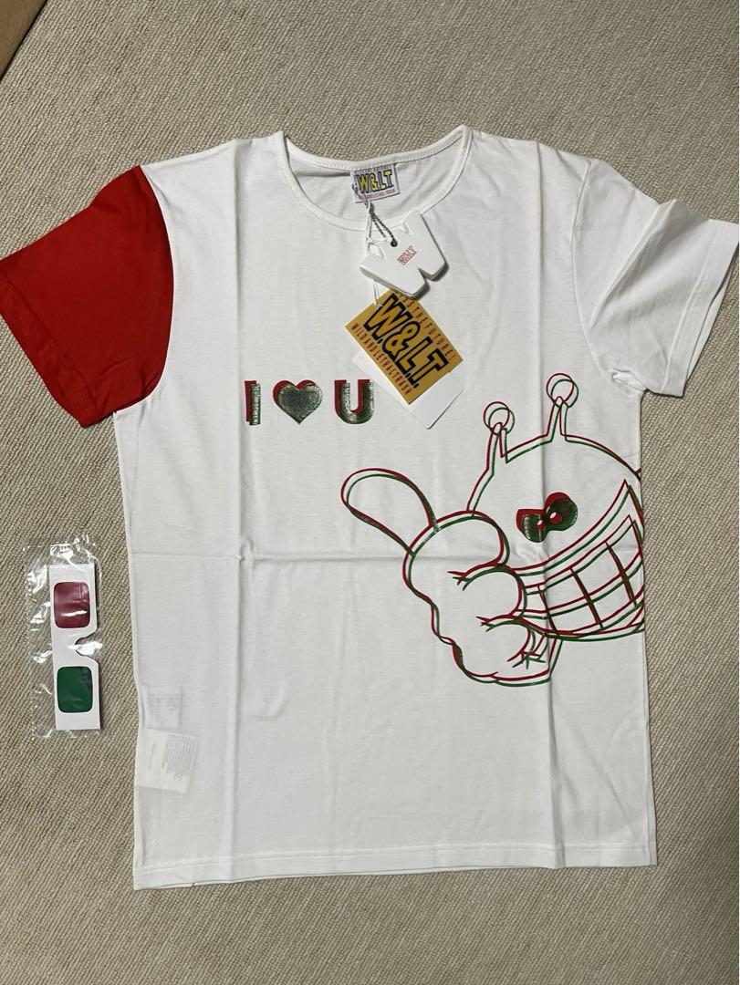 W&Lt Pakupaku-Kun T-Shirt 90S 3D Retro Streetwear Unique