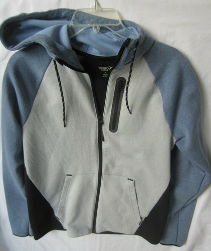 Old Navy Active Go-Dry Zippered Mens Multi-color Jacket w/ Hoodie Size Medium - Picture 5 of 5