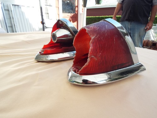 1954-1955 PACKARD TAIL LIGHT HOUSINGS RESTO/HOT ROD/CUSTOM - Picture 10 of 24