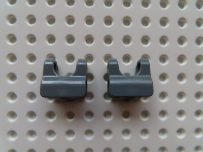 Lego 2 x Hero Factory Arm / Beinverlängerung Kugelgelenk 98613 neu dunkelgrau