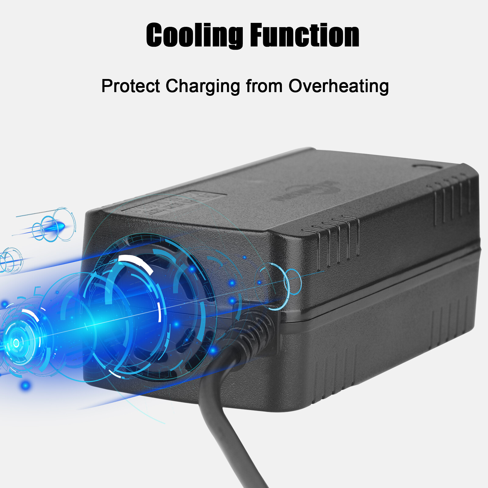 12V 5A Smart Fast Charger for Lithium Iron Phosphate (LiFePO4) Battery 14.6V NEW