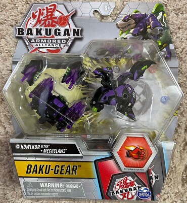 BAKUGAN ARMORED ALLIANCE HOWLKOR ULTRA + MECHCLAWS - Neu