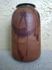 Jim Sockwell North Carolina Studio Ceramic Stoneware Vase 1971 — photo 1