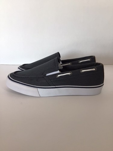 Gotcha Mens Size 8 M Deck Shoes Slip On Loafers Navy Blue Norris New In Box G5 - Picture 3 of 12