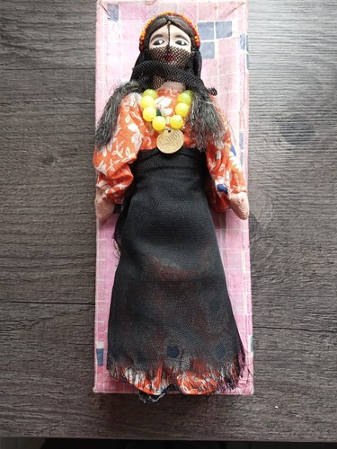 Vintage National Costume/Souvenir Doll In Original Box. - Picture 7 of 18